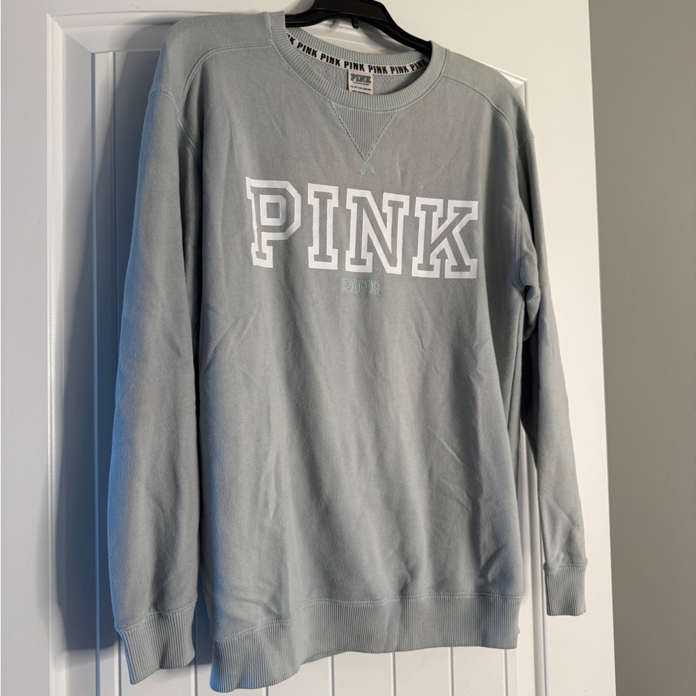 PINK Crewneck Sweater.